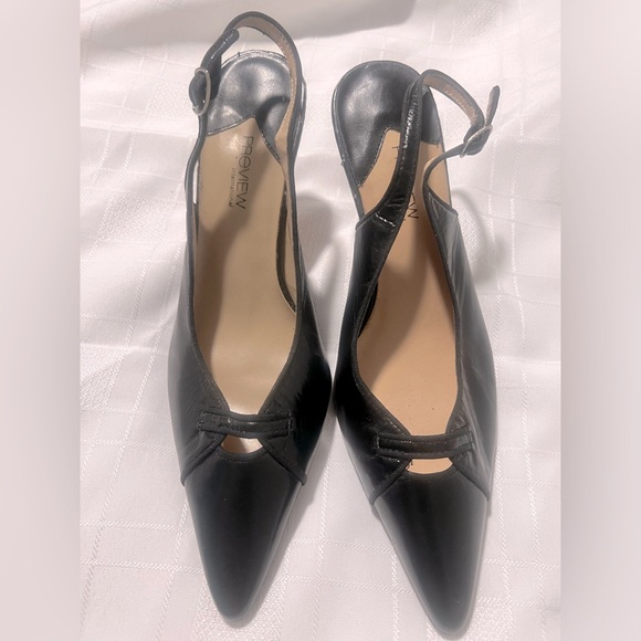 Preview International Women’s Heels Black Size 6.5 W Nordstrom Brand NWT No Box - Picture 1 of 7